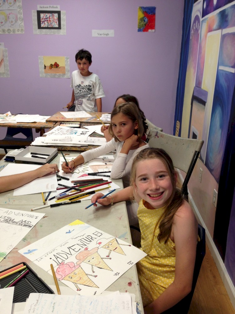 Cartooning for Kids Visual Arts Katonah Art Center