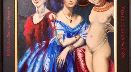 3 Ladies of the Lehman Van Dougen/Ingnes/Granach - David November (oil on canvas)