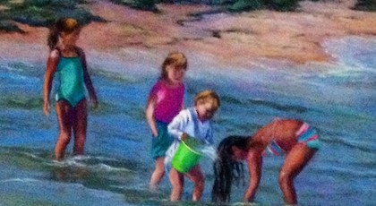 Summer Fun - Vicki Rooney (pastel)
